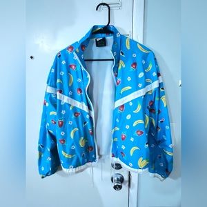 Small blue Nike fruit jacket